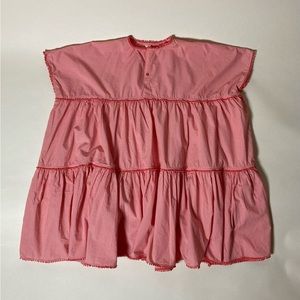 TIA CIBANI Girls Kaftan in Tangerine Size 7/8